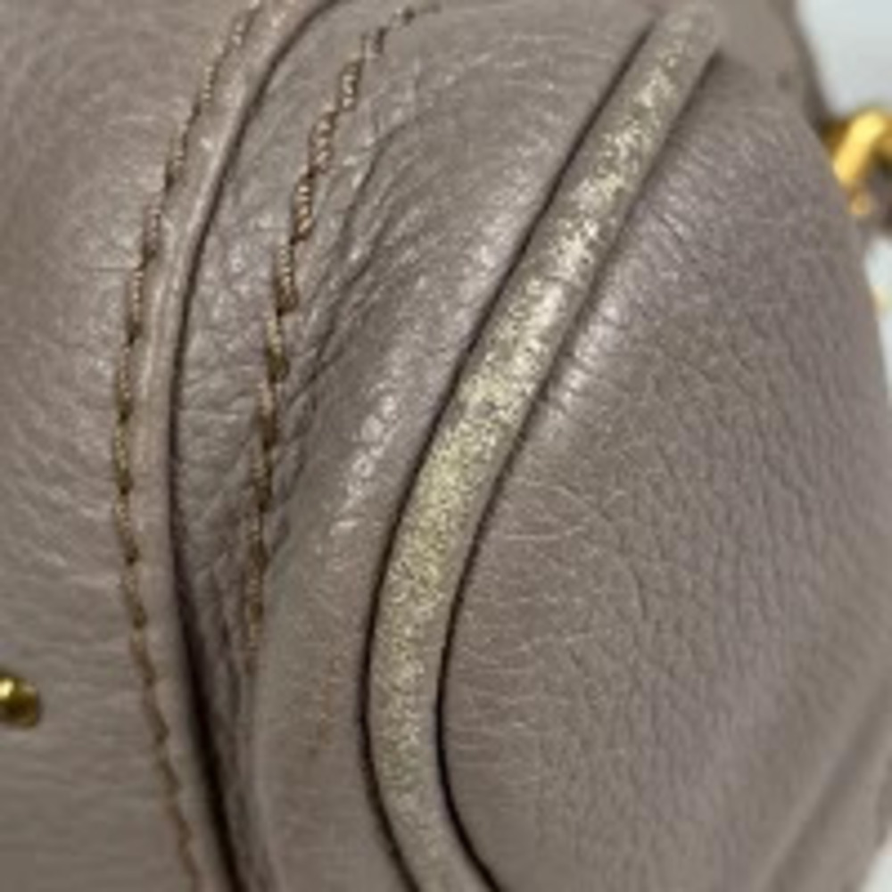 Chloe greige handbag Paddington leather Gray